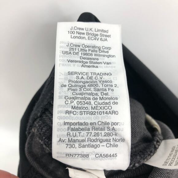 MADEWELL MATERNITY Over The Belly Skinny Jeans Size 23 High Rise Black Sea - Picture 10 of 10